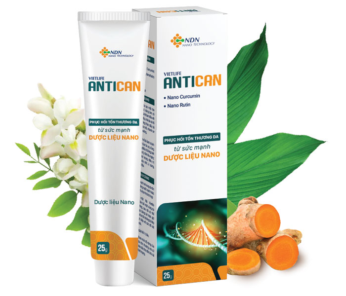 Antican (gel bôi) - Sản phẩm được nhiều bác sỹ khuyên dùng cho bệnh nhân xạ trị